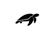 50 Sea Turtle Vector Silhouette Bund, an Illustration by jahid234 (Thumbnail 15 of 51)