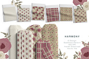 6 Seamless Pattern: Rosewood Romance, a Pattern Graphic by StudioCitra (Thumbnail 1 of 11)