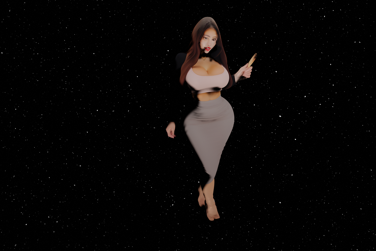 High Form Elegant Female Character, a Characters & Person 3D Model by Temer (Photo 4 of 8)