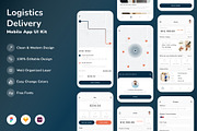 Logistics & Delivery App UI Kit, an UI Kit Template by Betush (Thumbnail 2 of 2)
