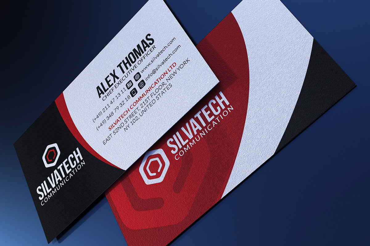 Unlimited Business Cards Bundle, a Business Card Template by Marvel (Photo 112 of 204)