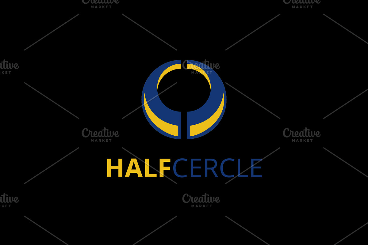 Half Circle Logo, a Branding & Logo Template by Maraz Logo (Photo 2 of 2)
