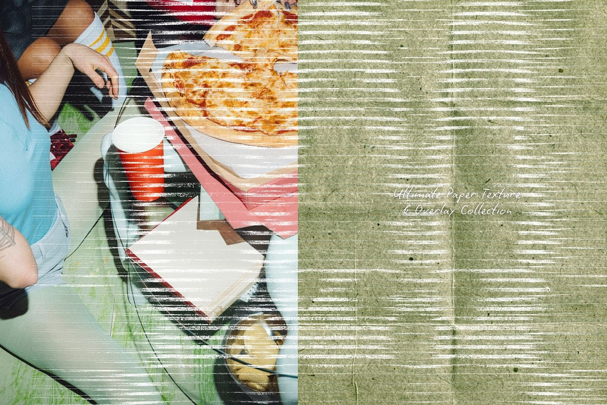 Paper Texture & Overlay Collection, a Texture Graphic by Natali Batu (Photo 3 of 10)