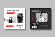 Fashion Social Media Template, a Social Media Template by MightyDesign (Thumbnail 3 of 8)