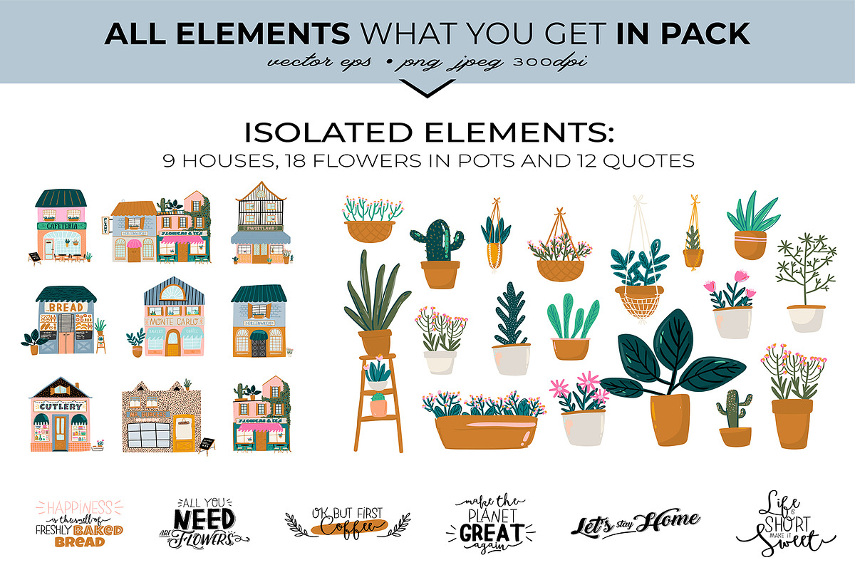 Home INTERIOR & House DECOR BUNDLE, an Object Graphic by Ruslana Lubenets (Photo 5 of 41)
