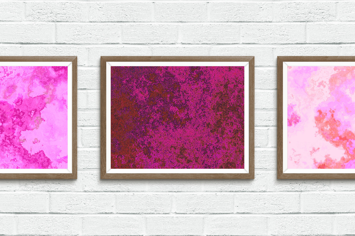 Pink Grunge & Grit Seamless Textures, a Texture Graphic by Skritch Studio (Photo 7 of 7)
