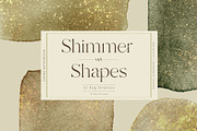 Rose Gold Glitter Shapes Bundle, a Texture Graphic by by creative paper (Thumbnail 38 of 47)
