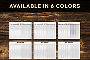 Editable Bill Payment Tracker, a Templates & Theme by Graphicsnext (Thumbnail 2 of 3)
