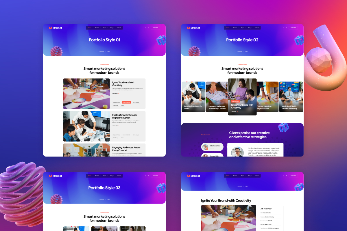 Makbet – Digital Marketing Agency, a WordPress Template by Opal Wordpress Theme (Photo 4 of 6)