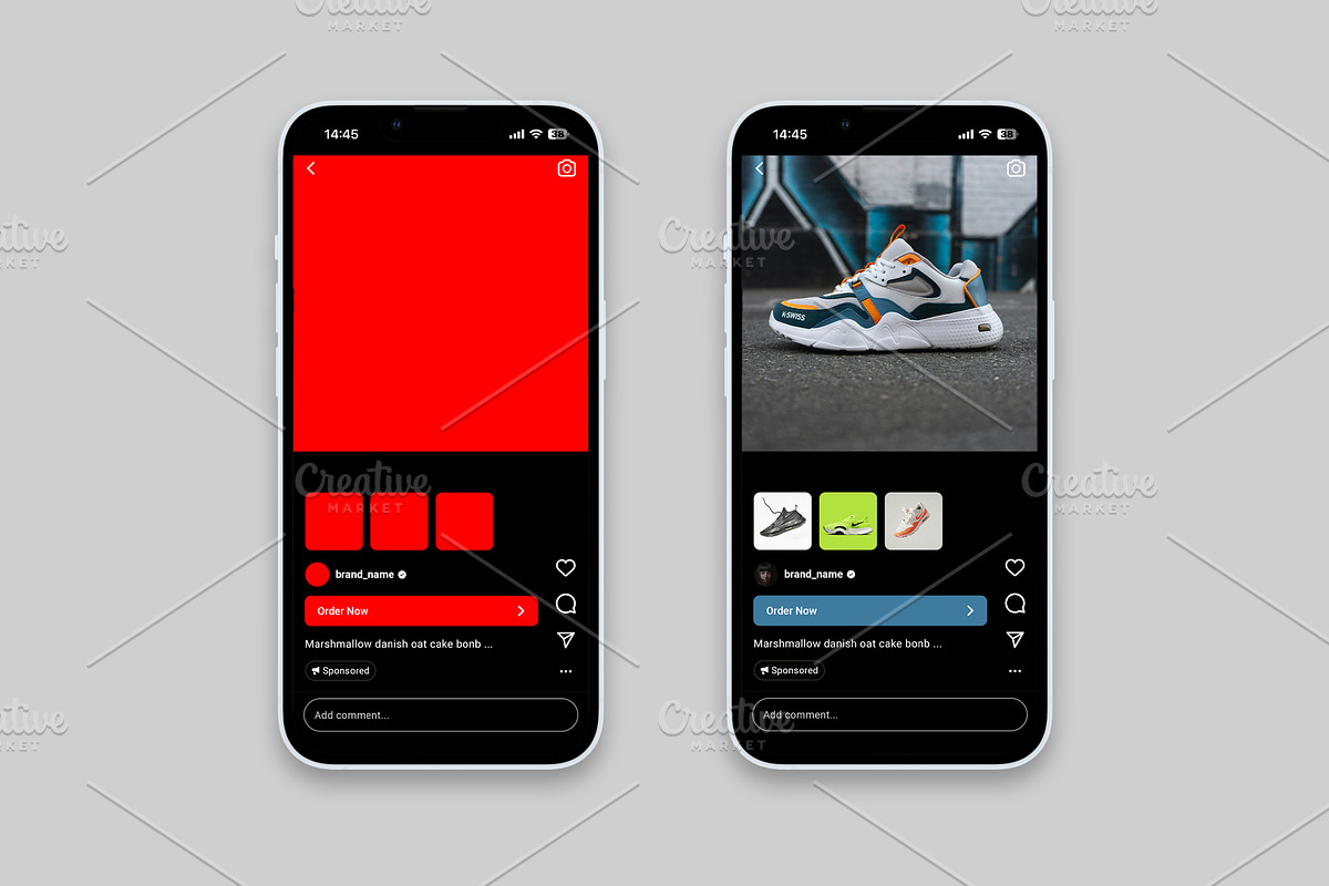 Instagram Template Mockup PSD, a Social Media Template by Dilshod Sobirov (Photo 18 of 19)