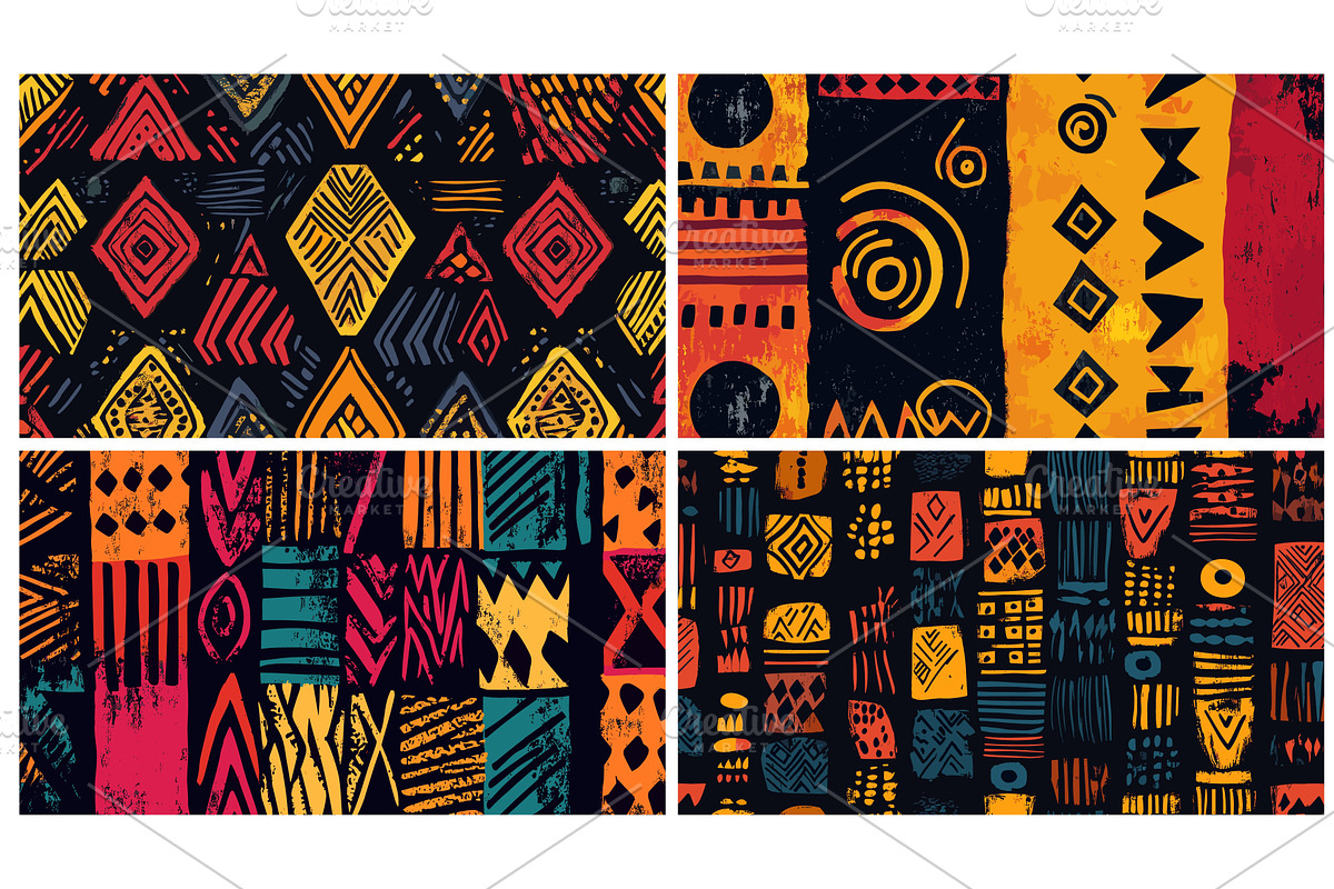 African texture. Ethnic tribal, an Illustration by Stock-Smart-Start