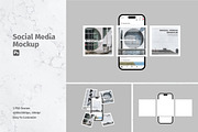 Social Media Mockup, an Advertising Mockup by MA-KING_ART (Thumbnail 1 of 3)