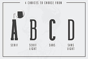 Black Velvet Typeface, a Sans Serif Font by Dene Studios (Thumbnail 2 of 8)