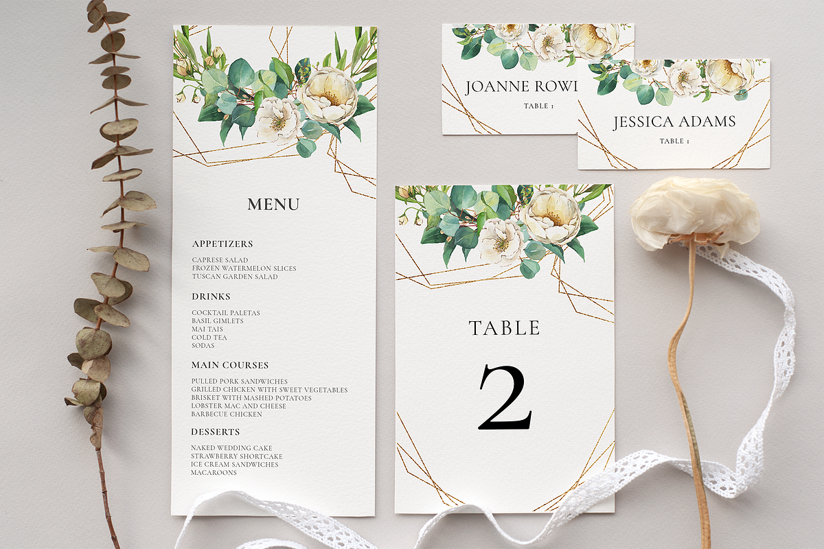 Lush flowers - Wedding Suite, an Invitation Template by Pamyatka Shop (Photo 5 of 6)