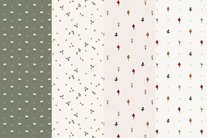 Mathilda Seamless Floral Patterns