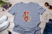 PINK 1ST RODEO CLIPART PACK, a Person Illustration by Daring Digies (Thumbnail 10 of 10)