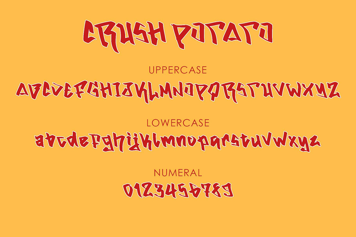 Crush Potato, a Handwritten Font by Yoga Letter (Photo 7 of 8)