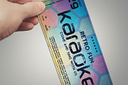 Stylish retro ticket, a Card Template by Tzochko (Thumbnail 4 of 5)