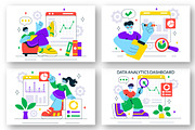 10 Data Analytics Dashboard, a Technology Illustration by denayunebgt (Thumbnail 2 of 4)