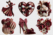 Day of Love Happy Valentine's Day, an Illustration by DreamCafeArt (Thumbnail 2 of 6)