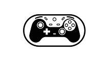 set of gaming controller silhouettes, an Illustration by Amazin_art (Thumbnail 26 of 41)