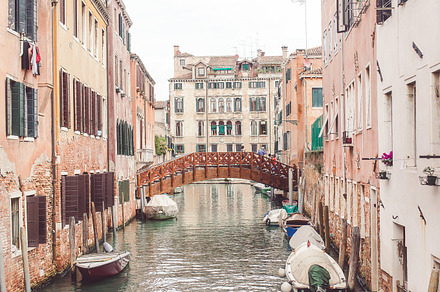 Canal View - Venice, Italy
