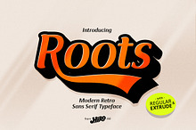 Roots - Modern Retro Font