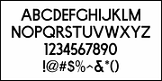 Goose Creek JNL, a Sans Serif Font by Jeff Levine Fonts (Thumbnail 3 of 5)