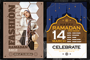 6 Ramadan Flyer Template A4, a Flyer Template by OnurDemircan (Thumbnail 4 of 5)