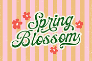 Wonderful Vintages - Retro Font, a Font by Keithzo (Thumbnail 4 of 6)