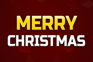 Merry Christmas Banner Design, a Background Photo by Vectorium Studio