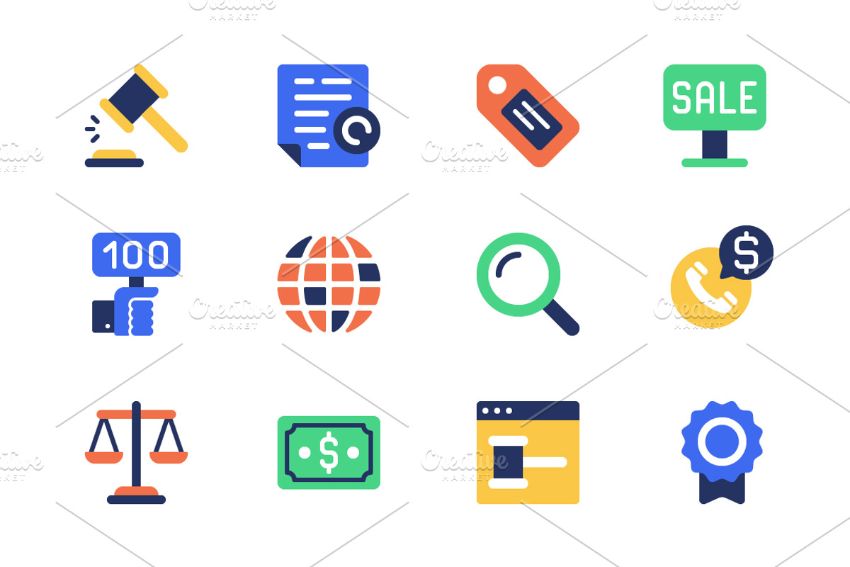 Flat Web Icons Pack, a Duotone Icon by alexdndz (Photo 13 of 29)