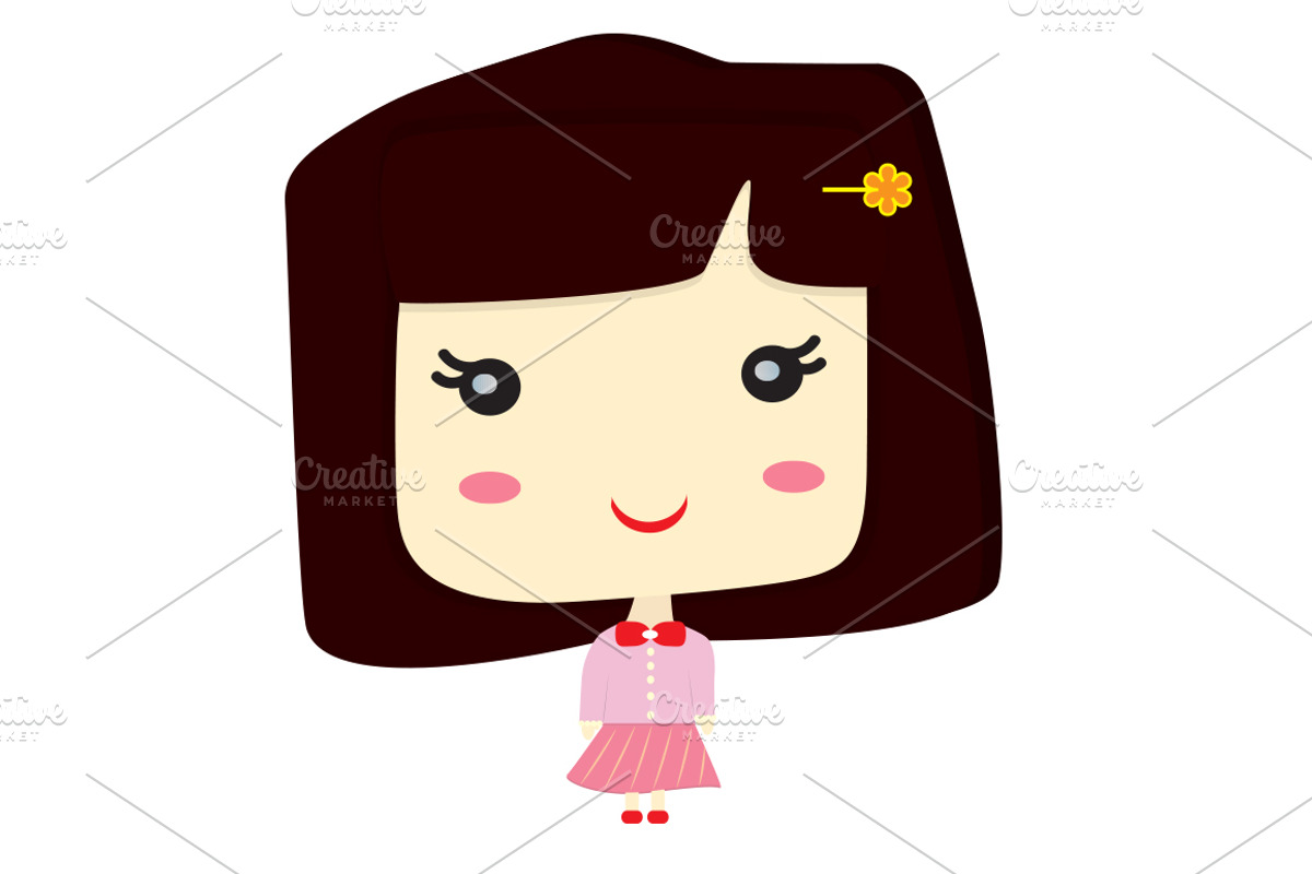 Little Girls Characters, an Illustration by lavinialorena (Photo 2 of 5)
