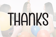 Birthday Vacation | Script Font, a Script Font by Scratchones (Thumbnail 8 of 8)