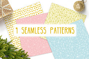 Christmas set with Santa Clauses, an Object Graphic by Holovei (Thumbnail 4 of 7)