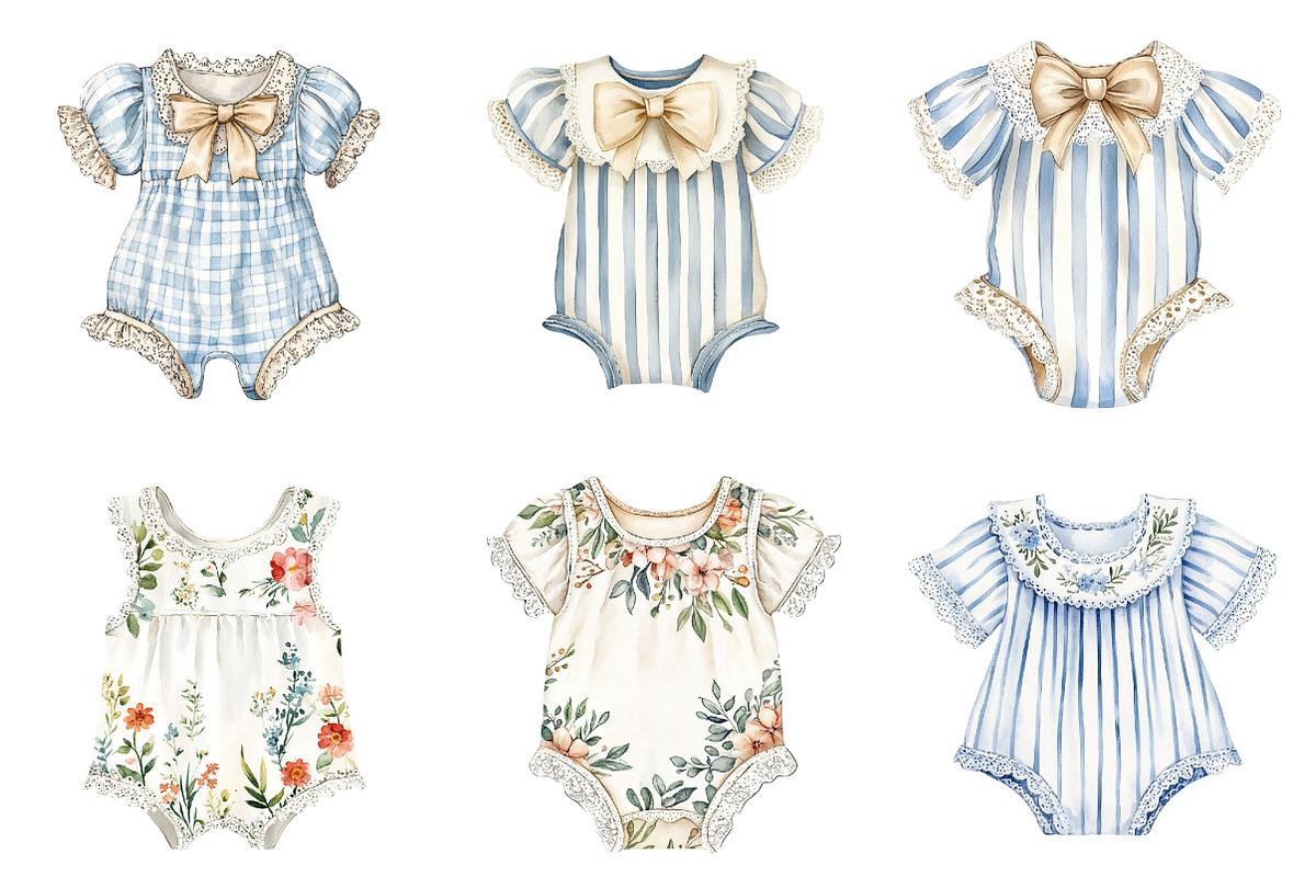French Nursery Clipart, an Illustration by CitraGraphics (Photo 5 of 6)