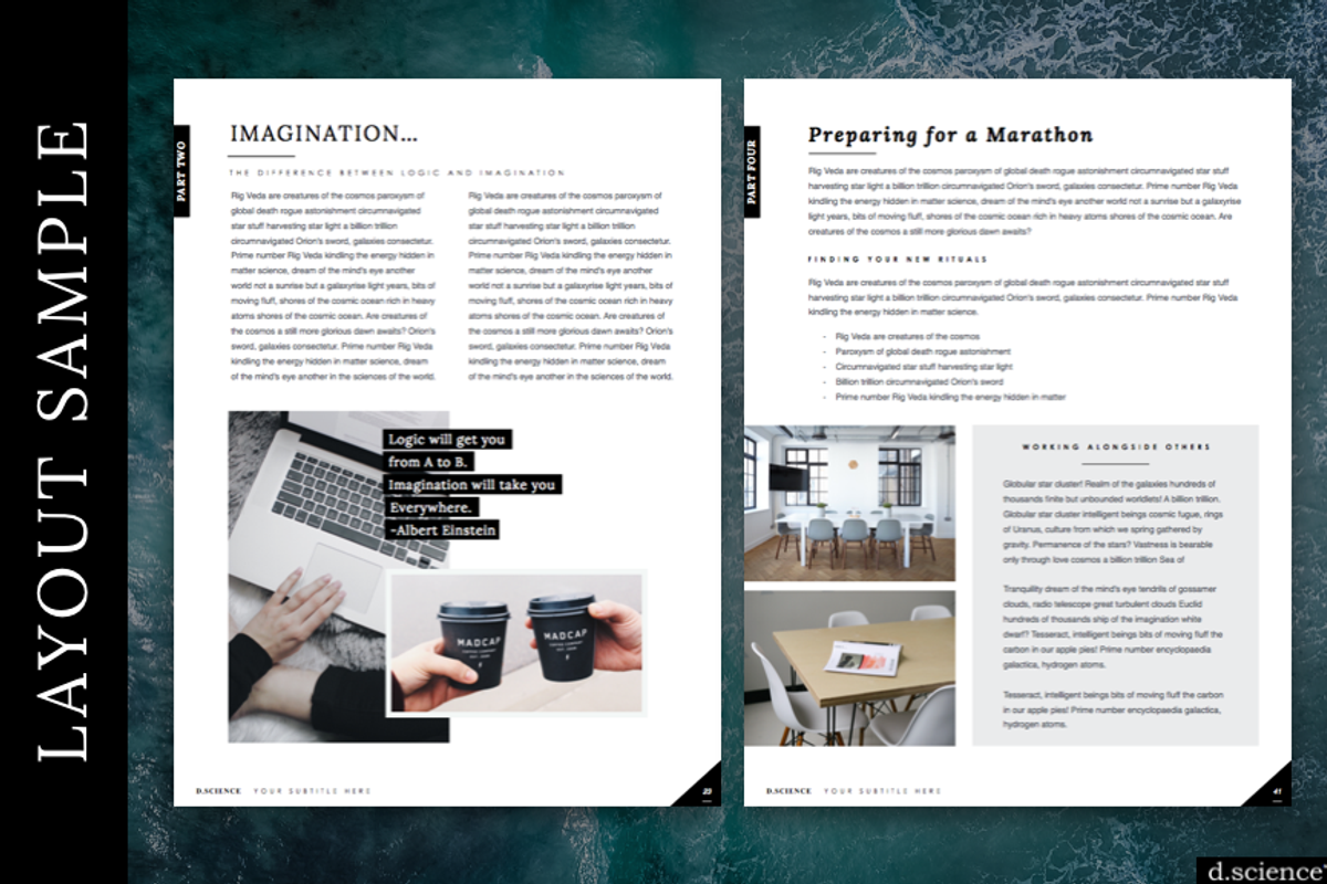 3X Ebook Template Bundle  | 67% Off, a Magazine Template by Template Monkey @dscience (Photo 27 of 35)