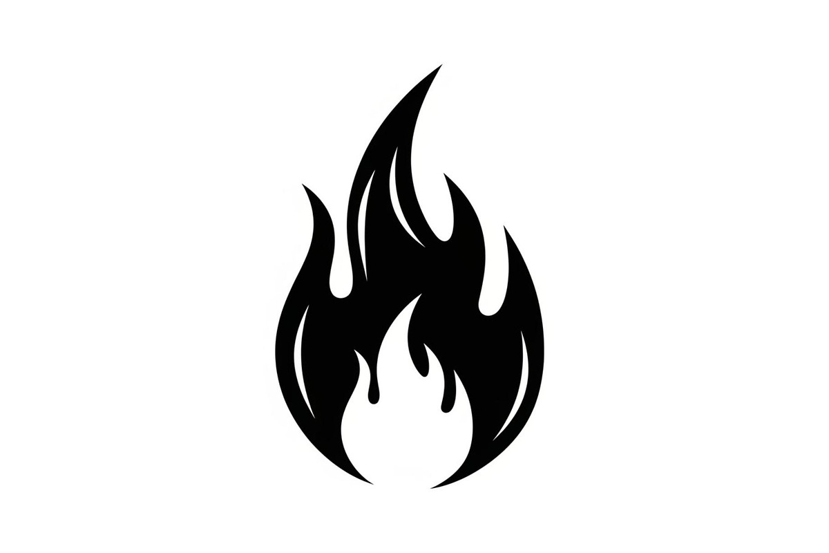 Minimal Flame Fire Icon Bundle, an Icon by Artivon (Photo 8 of 10)