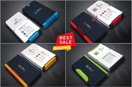 Business Cards, a Business Card Template by Genereux Art