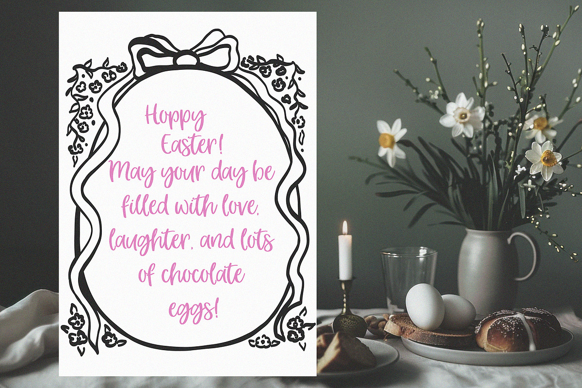 DAINTY EASTER - whimsy hand drawn, a Seasonal Illustration by Madiwaso (Photo 13 of 14)