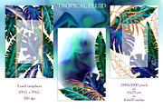 Tropical Fluid, a Texture Graphic by Salted Galaxy (Thumbnail 11 of 12)