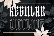 Black Freedom a Blackletter Font, a Blackletter Font by Blankids Studio (Thumbnail 5 of 9)