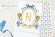 Wedding Monogram PNG Bamboo, a Graphic by LABFcreations (Thumbnail 2 of 3)