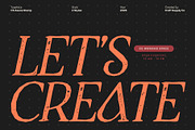 CS Asena Stamp, a Serif Font by Craft Supply Co. (Thumbnail 5 of 8)