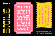 KAVINAS - Retro Display Font, a Font by Ekahermawan (Thumbnail 7 of 13)