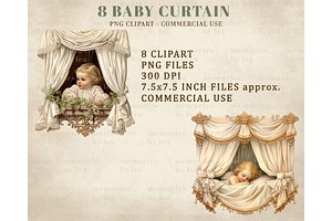 Baby Curtain PNG Clipart