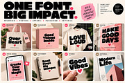 Over Heart, a Script Font by Wow Magic (Thumbnail 2 of 5)