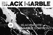 Black White Marble Symphony, a Texture Graphic by Lumeno (Thumbnail 1 of 4)