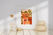 Morocco architecture set, background, a Decorative Illustration by Good Studio (Thumbnail 10 of 19)