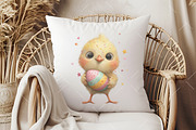 Whimsical Easter Chick Clipart, an Illustration by OK Design (Thumbnail 6 of 6)
